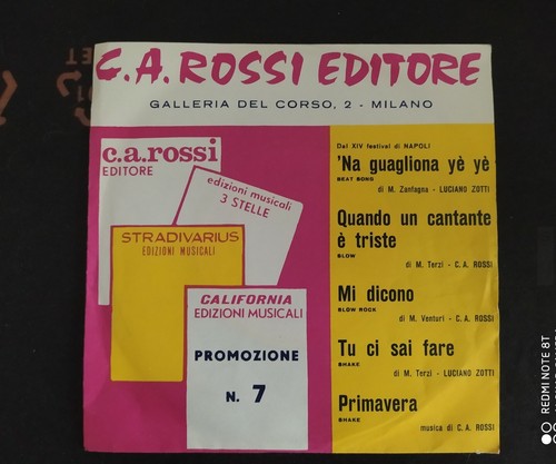 Various rossi editore - various,