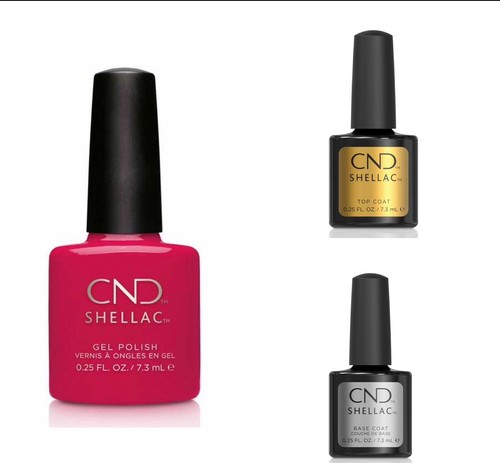 Kit cnd shellac wildfire - shellac, +